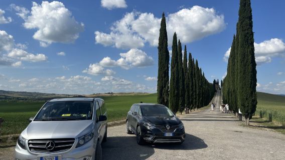 Lawatan sehari Tuscany Itali pemandu berbahasa Cina kumpulan kecil 8 orang bermula dari Rom pilihan turun di Florence