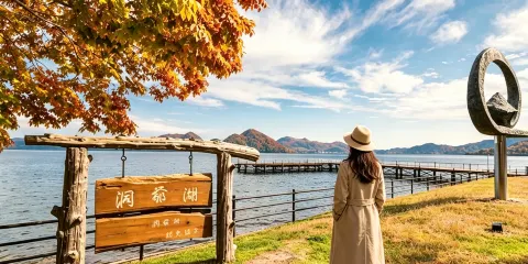 日本北海道登別洞爺湖&登別地獄谷&&展望台一日遊