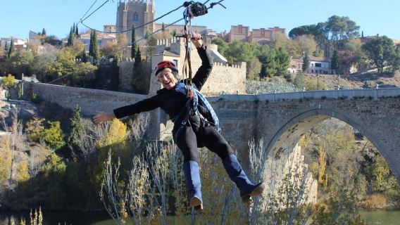 Fly Over Toledo: Urban Zipline over the Tagus River