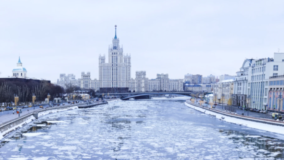 Russia Moscow - Dataran Merah - Pemandangan Ais Sungai Moscow - Sewaan Peribadi Bahasa Cina - Tanpa Risau