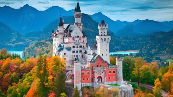 德國慕尼黑新天鵝堡+林德霍夫宮一日遊【童話城堡/壁畫藝術】