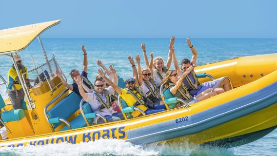 The Yellow Boats: 45-Min Speedboat Tour to Atlantis