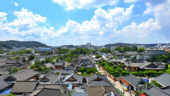 Autumn maple viewing and Hanbok experience|Jeonju Hanok Village x Jangtaesan Fall Foliage Viewing | Depart from Seoul