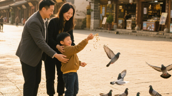 麗江束河古鎮旅拍【跟拍攝影親子照情侶閨蜜兒童跟拍家庭旅拍】