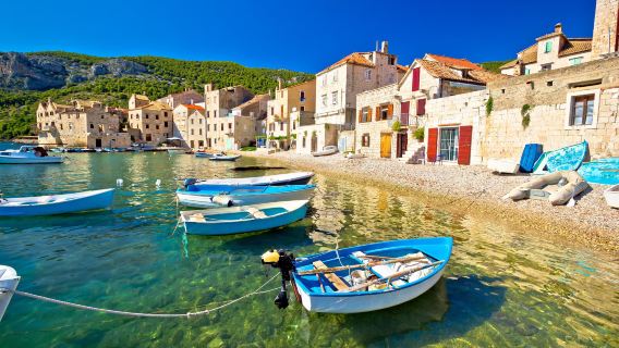 Hvar Island + Blue Cave + Stiniva Cove day tour