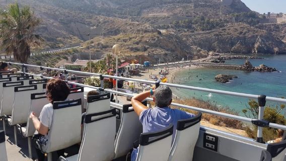 Cartagena, Spain: Panoramic Double-Decker Bus Tour