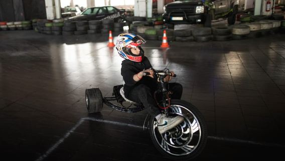 Riga| Drifta Halle: Chuyến đi cực kỳ dài 20 phút trên xe ba bánh