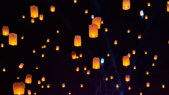 [Biglietti emessi rapidamente!] Festival delle Lanterne di Chiang Mai 2025 [Sito ufficiale CAD|Evento con migliaia di partecipanti]
