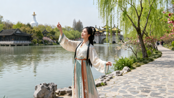 揚州瘦西湖旅拍【跟拍攝影親子照情侶閨蜜兒童跟拍家庭旅拍】