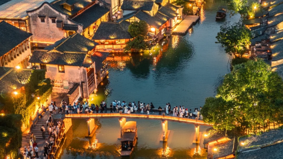 Thượng Hải khứ hồi: Cổ trấn Đồng Lý + Ô Trấn (Wuzhen)|một đơn một đoàn|Đa ngôn ngữ Trung-Anh - Thuê xe riêng theo yêu cầu#