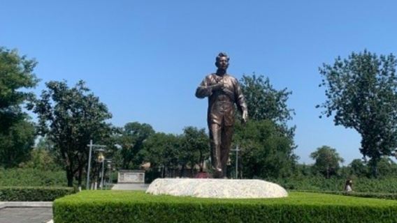 富平愛國教育基地+八路軍120師抗日誓師紀念碑+米家窯舊址