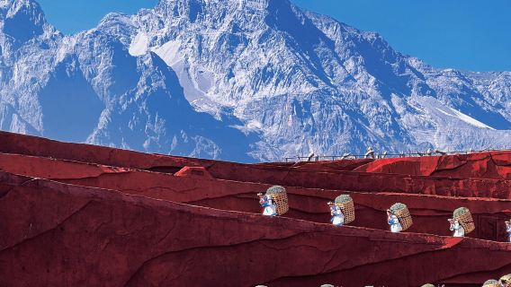 Lijiang Yulong Snow Mountain Attraction 1-Day Tour: Spruce Meadow + Blue Moon Valley + Impression Lijiang (Optional Golden Sunrise)