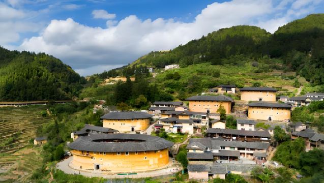 Xiamen Departure Yunshuiyao Ancient Town, Tianluokeng , Gaobei Tulou Small Group Carpool 1-Day Tour