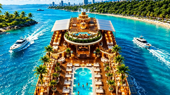 Sina Pattaya · Floating Beach Club