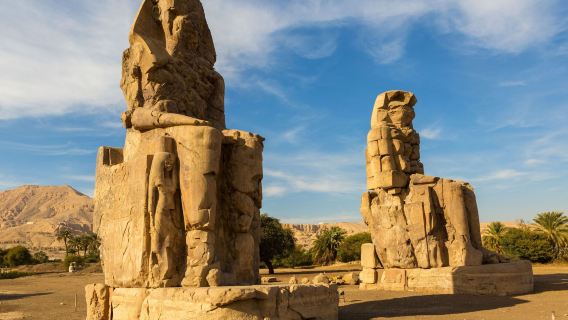 Ganztägige Tour zu den Memnon-Kolossen & Westufer von Luxor