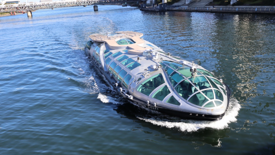 東京浅草寺お台場海浜公園隅田川東京スカイツリーレインボーブリッジ観光クルーズ水上バス