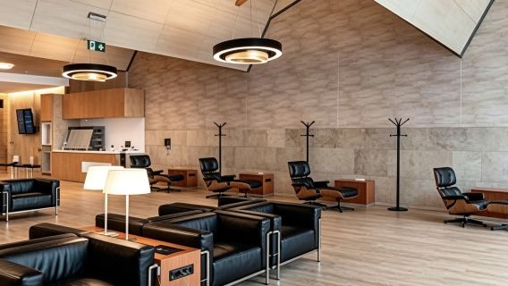 VIP-lounge-adgangsbillet til Tenerife Nord Lufthavn (TFN) i Spanien (inkluderer skift af fly/ventetid/hvile/mad og drikke)