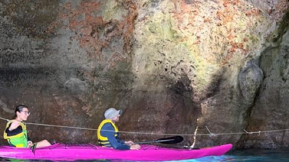 Rhodes: Sea kayaking in Caves, Hidden Coves and Crystal Clear Waters