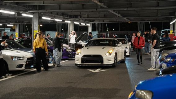 Tokyo: Daikoku JDM Car Meet Tour with a JDM Car and Guide