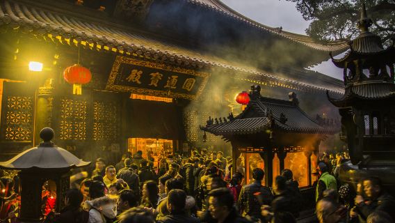 普陀山風景區一日遊【普陀山西天景區+普濟禪寺+南海觀音】全遊覽