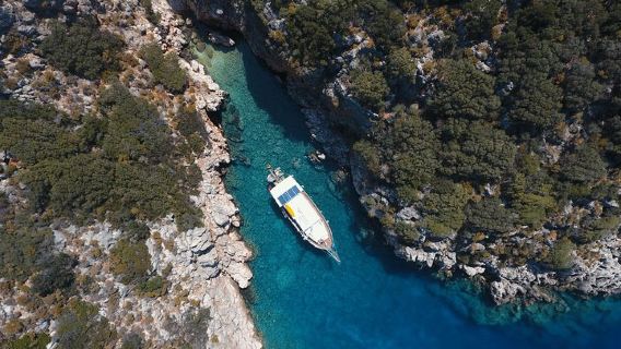 Private Boat Trip to Kas Islands including BBQ Lunch