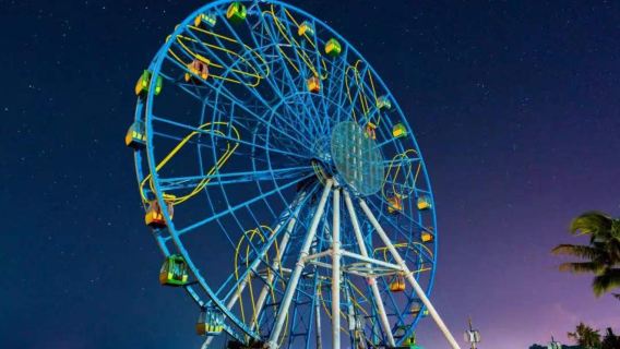 Lingshui Hainan Ocean Paradise 1-day tour [family-friendly amusement park + door-to-door pickup + late departure]