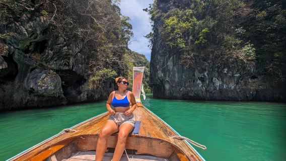 Ab Railay: Private 6-stündige Tour im Longtail-Boot nach Koh Hong, Lao Lading und Koh Pakbia
