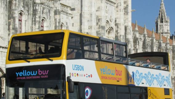 Yellow Bus Lisbon: 48-часовой автобусный тур с возможностью высадки и посадки на разных остановках + речной круиз