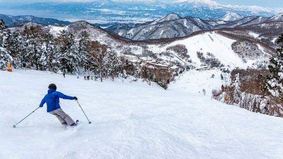 日本の飛騨高山と鷲岳スキー場を往復ケーブルカー1日乗車券付きのワンデーツアーもございます。