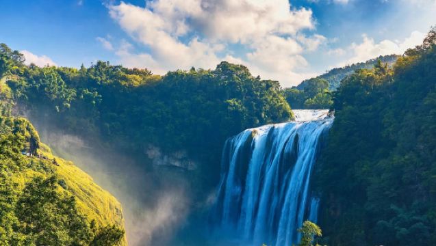 Lawatan Sehari ke Tarikan Pelancongan Air Terjun Huangguoshu + Kampung Tuntun (Tiada Membeli-belah + Perjalanan Bebas - Pengangkutan Pintu ke Pintu)