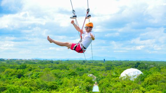Bavaro Park: Zipline Mega Splash