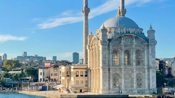 Ab Istanbul: Morgendliche Bosporus-Kreuzfahrt mit Zwischenstopp auf der asiatischen Seite inklusive Abholung und Snacks