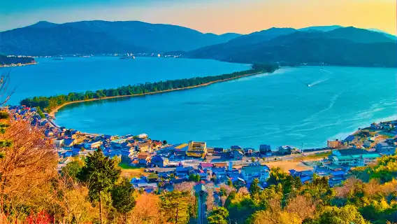 ทัวร์วันเดียว/ทัวร์หลายวัน สู่สถานที่ลึกลับแห่งท้องทะเลเกียวโต [กระเช้าลอยฟ้า อามาโนะฮาชิดาเตะที่มองเห็นนกนางนวล อิเนะฟุนายะ]