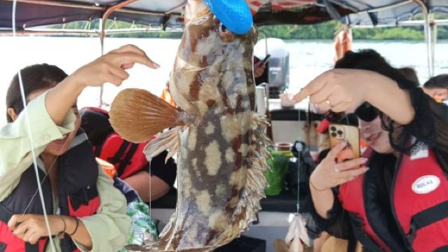 浮羅交怡五合一跳島遊(包括趣味釣魚和燒烤午餐)濕米島 孕婦島