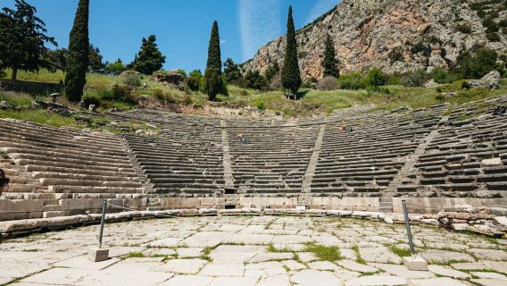 Athens: Thần thoại Delphi, Bảo tàng và Tour tham quan có hướng dẫn Arachova