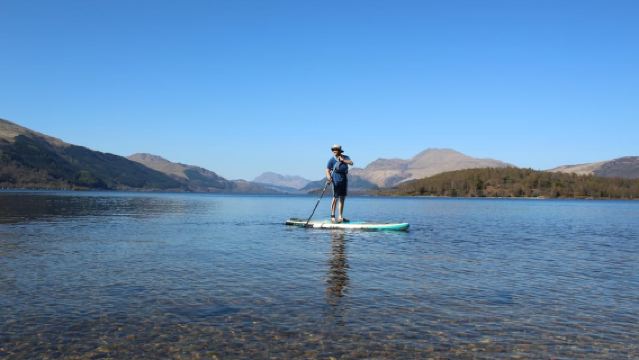 Hồ Loch Lomond: Cuộc phiêu lưu chèo thuyền SUP trên đảo Wallaby cùng hướng dẫn viên