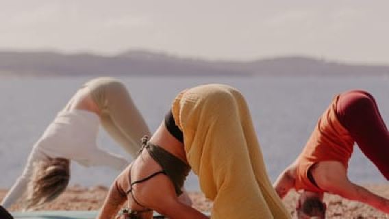 Ibiza Secret Sunset Cove Yoga & Cava Experience