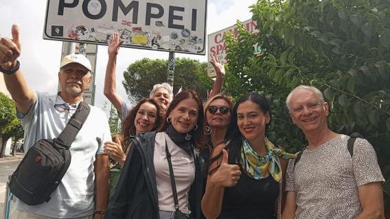 Ab Neapel oder Sorrent: Halbtagestour nach Pompeji