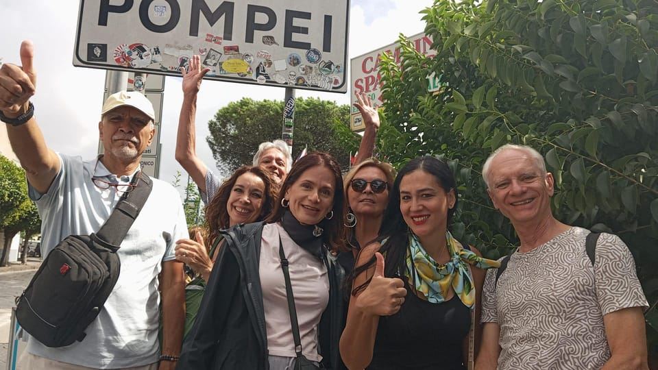 Ab Neapel oder Sorrent: Halbtagestour nach Pompeji