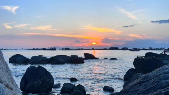 陽江海陵包車9小時一天遊大角灣+十里銀灘+北洛祕境+馬尾島