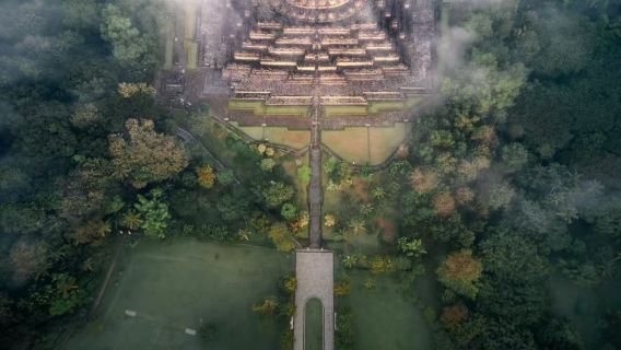 Indonesia Yogyakarta + Borobudur + Mount Merapi + Prambanan 1-day tour