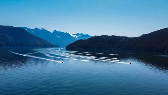 Moto d'acqua per Bowen Island, con birra, vino, caffè o gelato inclusi