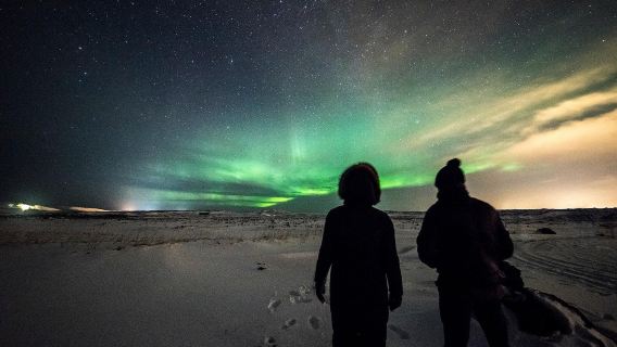Partenza da Vik: Tour in Super Jeep del vulcano Katla ed esplorazione delle grotte di ghiaccio [Tour in inglese]