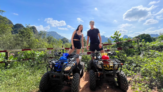 Berkayak di Krabi Khlong Sa Kaew & Pengembaraan ATV 1 Jam