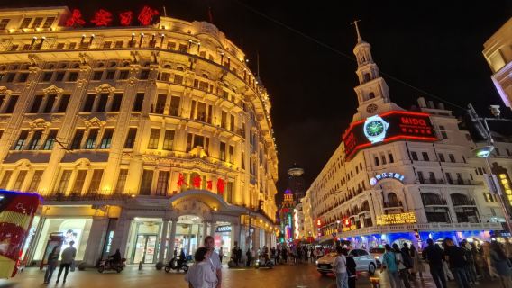 Autobus business|guida in inglese|1 giorno a Zhujiajiao + Bund + Via Nanchino