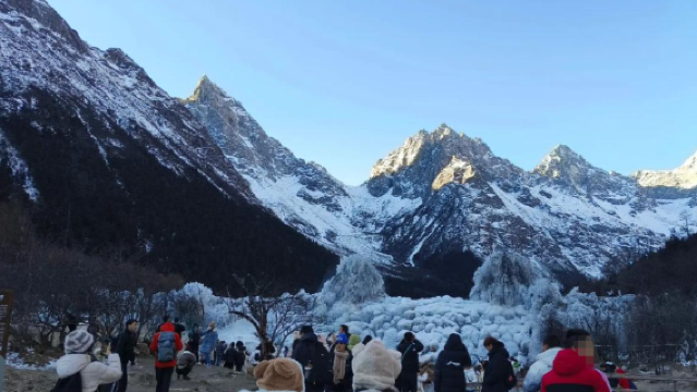 tour privado privada de invierno a Bipenggou (con salida desde Chengdu)