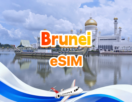 eSIM 4G Brunei | Pakej Keseluruhan | 1-30GB | 3-30 Hari | Kod 24 Jam | QR Code