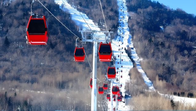亞布力陽光5S滑雪場純玩一日遊門票雪服雪具全套 項目可自選