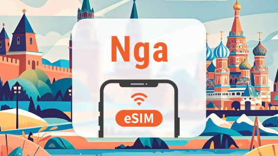 eSIM Nga | Tổng 20GB | 5–30 ngày | Mã QR