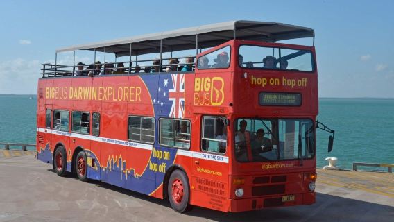 Darwin big bus open-top hop-on hop-off bus ticket | 24 hr/48 hr bus ticket